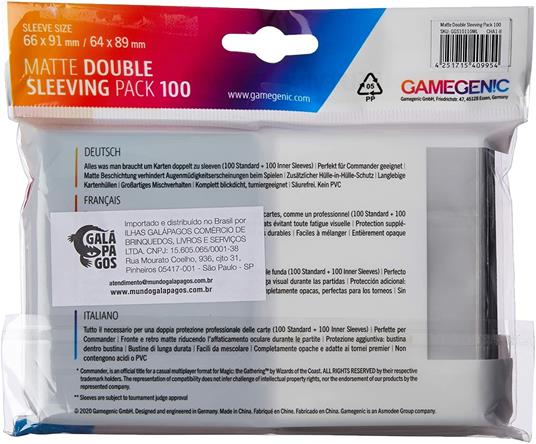 Matte Double Sleeving Pack (100) - Multi (ITA) - 3