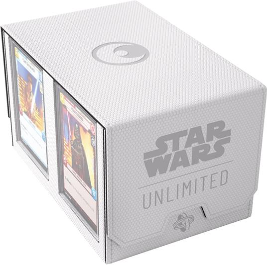 Gamegenic - Star Wars™: Unlimited - Double Deck Pod White/Black
