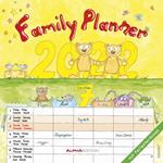 Calendario 2022 da muro Alpha Edition, Organizza famiglia, 12 mesi, 30x30 cm