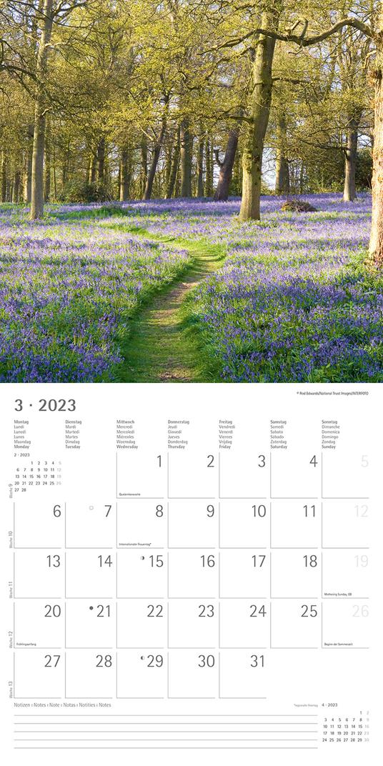 Calendario 2023 da muro Percorsi, Alpha Edition, 12 mesi, 30x30 cm - 5