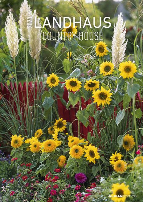 Calendario 2023 da muro Country House, Alpha Edition, 12 mesi, 29,7 x 42 cm