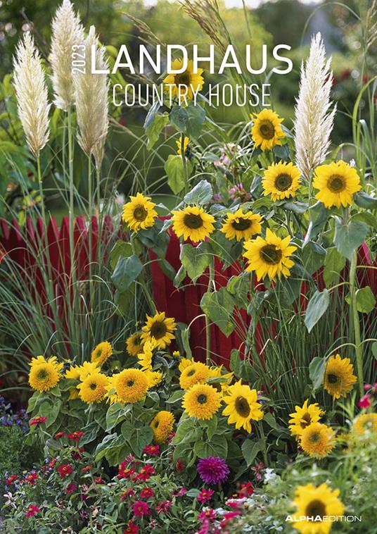 Calendario 2023 da muro Country House, Alpha Edition, 12 mesi, 29,7 x 42 cm