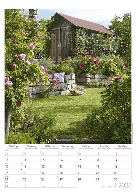 Calendario 2023 da muro Country House, Alpha Edition, 12 mesi, 29,7 x 42 cm - 8
