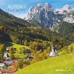 Alpha Edition - Calendario 2024 da muro The Alps, 12 mesi, 30x30 cm