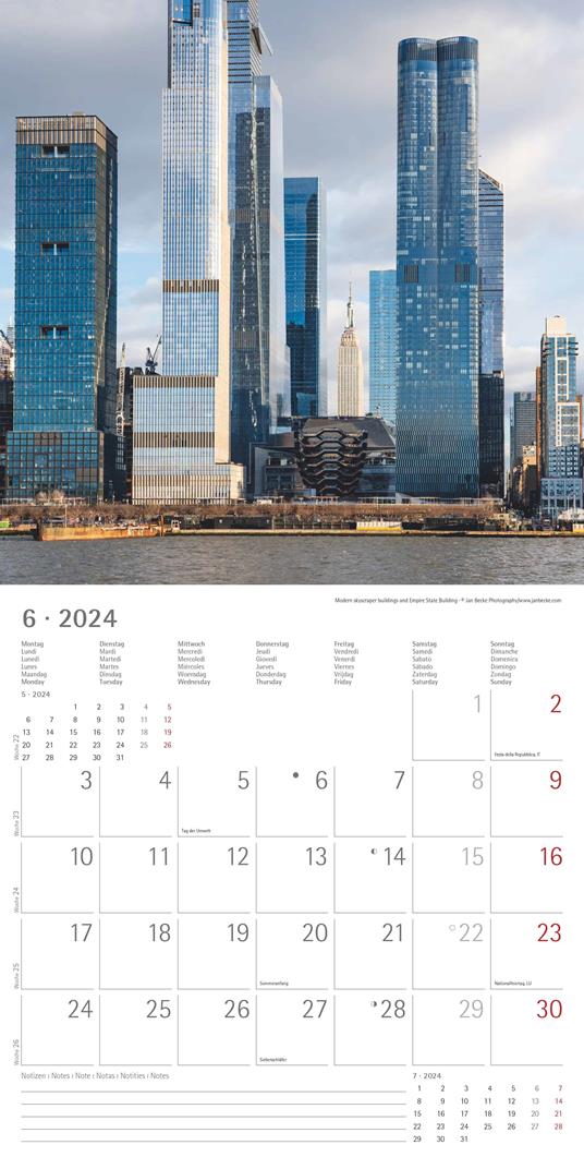 Calendario da parete magnetico 2024 - Nel 2024 ti supererai e vedrai quanto  ti divertirai
