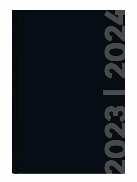 Agenda-Diario Collegetimer ALPHA EDITION 2023-2024, Giornaliera, Black Label - 15x21 cm