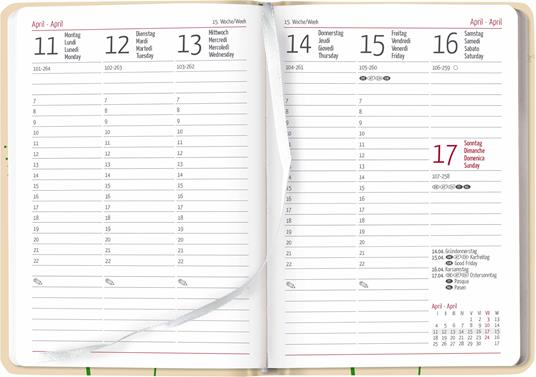 Alpha Edition - Agenda Settimanale Ladytimer 2024, formato tascabile  10,7x15,2 cm, Blowballs, 192 pagine