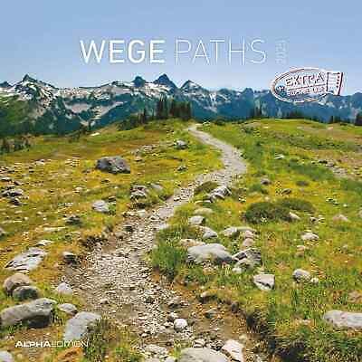 Alpha Edition - Calendario 2025 da muro Paths, 12 mesi, 30x30 cm