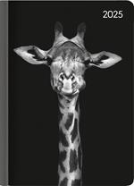 Alpha Edition - Agenda Settimanale Lady Journal Midi 2025, 12x17 cm, Wildlife Art, 192 pagine