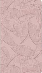Alpha Edition - Agenda Settimanale Ladytimer Slim Deluxe 2025, 9x15,6 cm, Salmon, 128 pagine