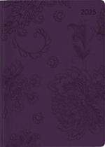 Alpha Edition - Agenda Settimanale Ladytimer Deluxe 2025, 10,7x15,2 cm, Purple, 128 pagine