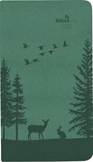 Alpha Edition - Agenda Settimanale Nature Line 2025, 9x15,6 cm , Forest, 128 pagine