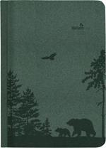 Alpha Edition - Agenda Settimanale Nature Line 2025, 10,7x15,2 cm , Pine, 192 pagine
