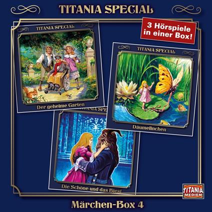 Märchenklassiker Box 5 - Der geheime Garten, Däumelinchen, Die Schöne und das Biest