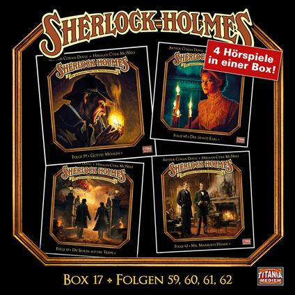Sherlock Holmes - Die geheimen Fälle des Meisterdetektivs, Box 17: Folgen 59, 60, 61, 62