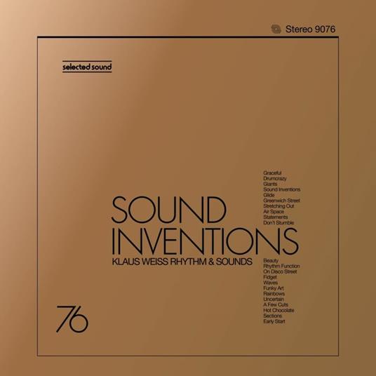 Sound Inventions (Selected Sound) - Vinile LP di Klauss Weiss Rhythm Sounds