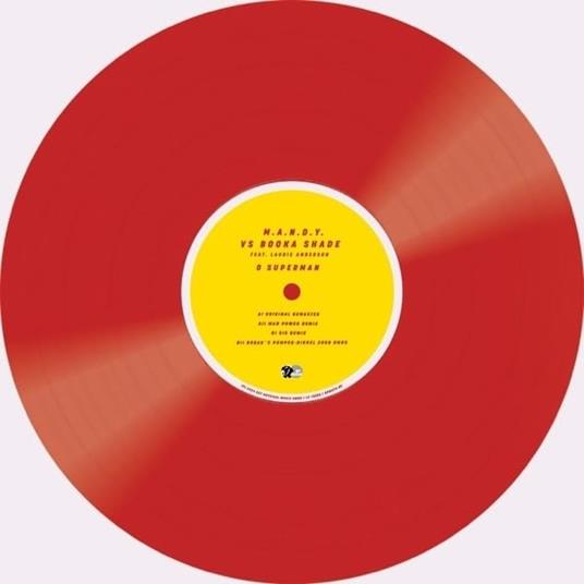 O Superman 2024 (Red Vinyl) - Vinile LP di MANDY