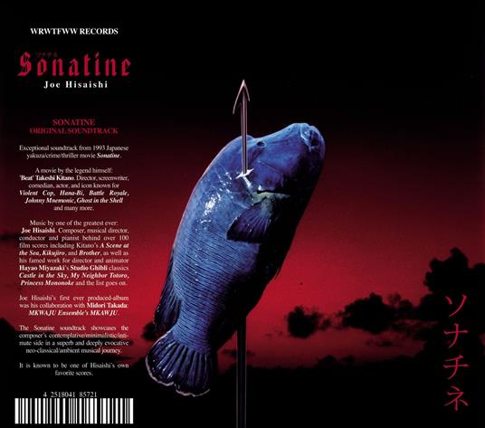 Sonatine (Colonna Sonora) - CD Audio di Joe Hisaishi