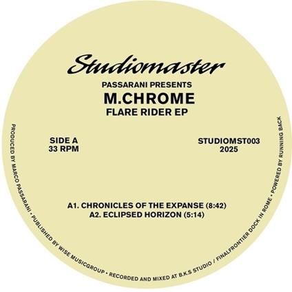 Flare Rider (with M.Chrome) - Vinile LP di Passarani