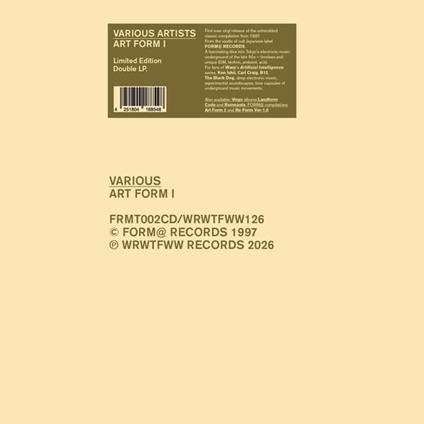 Art Form I - Vinile LP