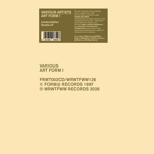 Art Form I - Vinile LP