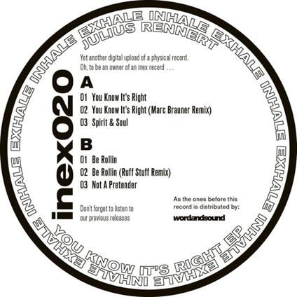You Know It's Right - Vinile LP di Julius Rennert