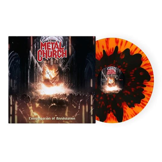 Congregation of Annihilation (Splatter Coloured Vinyl) - Vinile LP di Metal Church