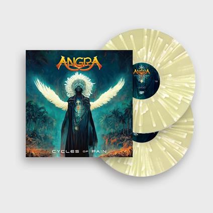 Cycles of Pain (Clear-Yellow Splatter Vinyl) - Vinile LP di Angra