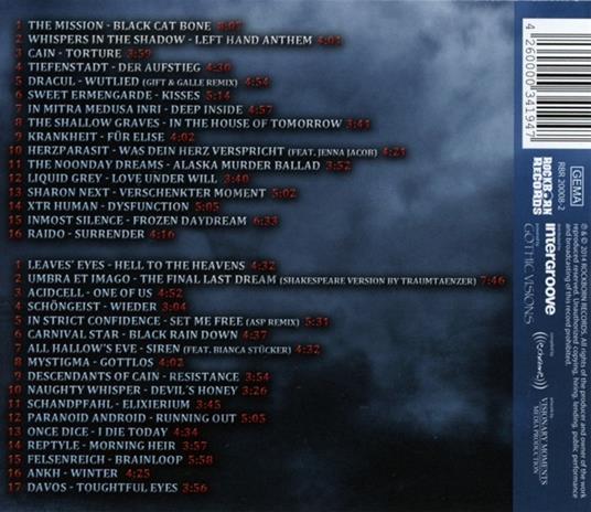 Gothic Moods - CD Audio - 2