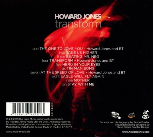 Transform - CD Audio di Howard Jones - 2