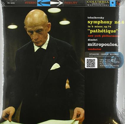 Symphony n.6 (Hq) - Vinile LP di Pyotr Ilyich Tchaikovsky