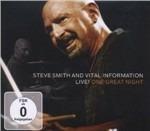 Live! One Great Night - CD Audio + DVD di Steve Smith,Vital Information