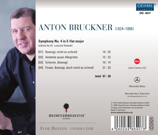 Sinfonia n.4 - CD Audio di Anton Bruckner - 2