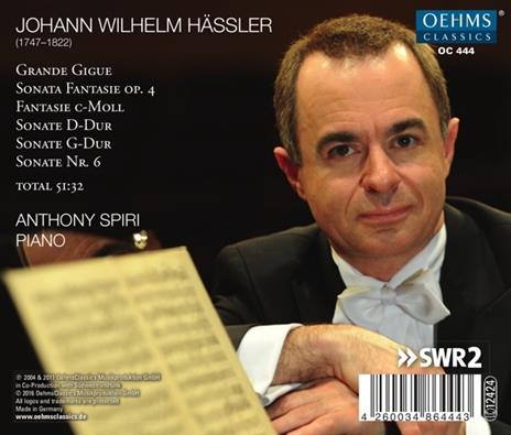 Piano Works - CD Audio di J.W. Hassler - 2
