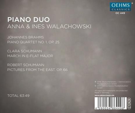 Klavierduo - CD Audio di Anna & Ines Walachowski - 2