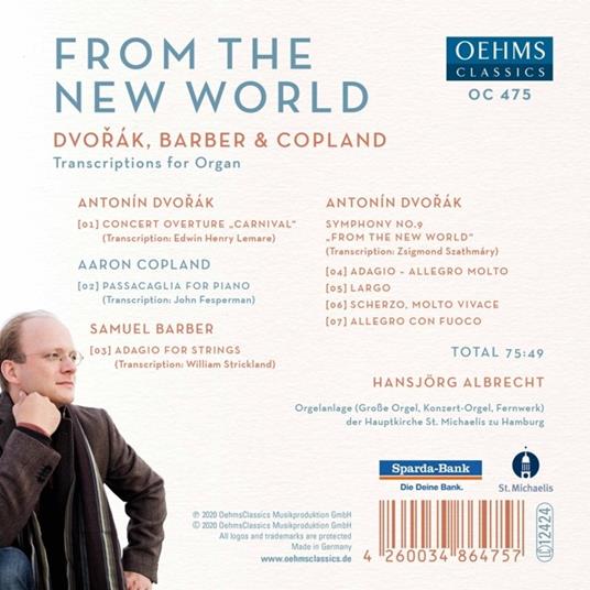 From the New World - CD Audio di Hansjorg Albrecht - 2