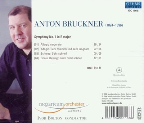 Sinfonia n.7 - CD Audio di Anton Bruckner - 2