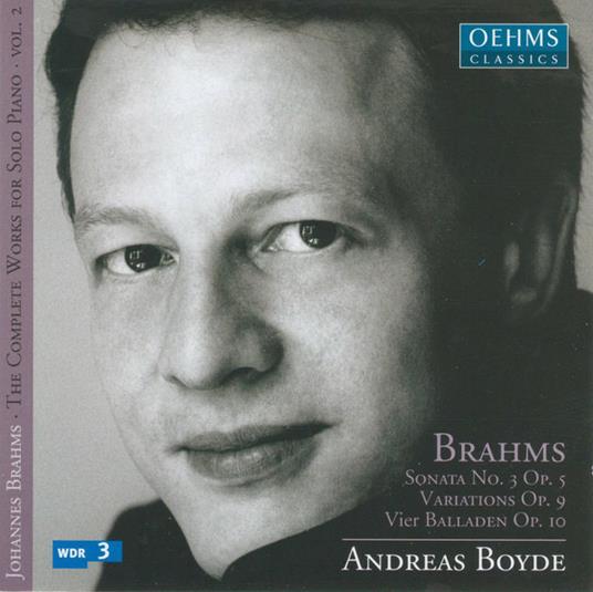Complete Works for Solo P - CD Audio di Johannes Brahms