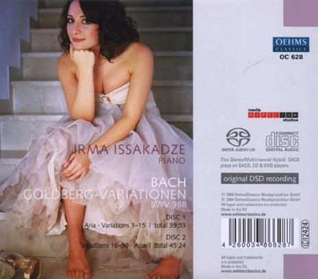 Variazioni Goldberg - SuperAudio CD di Johann Sebastian Bach - 2