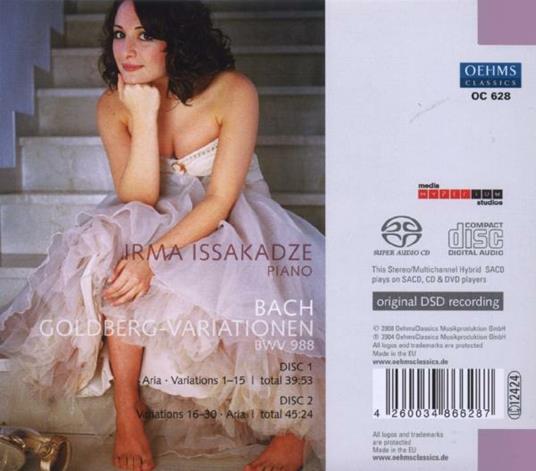 Variazioni Goldberg - SuperAudio CD di Johann Sebastian Bach - 2