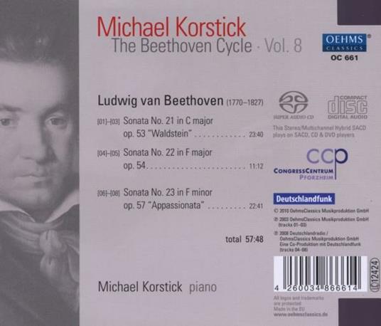 Sonate per Pianoforte vol.8 - SuperAudio CD di Ludwig van Beethoven - 2