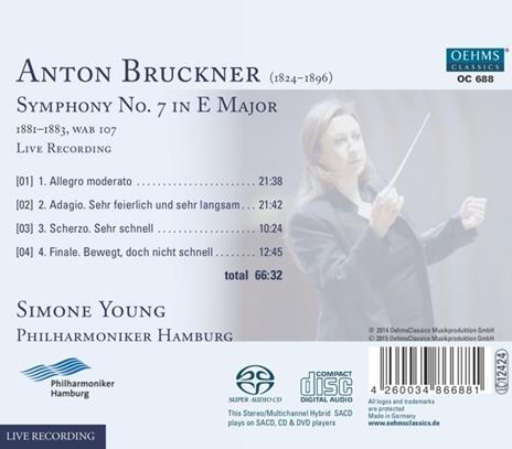 Sinfonia N.7 - CD Audio di Anton Bruckner - 2