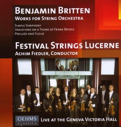 Works for String - CD Audio di Benjamin Britten