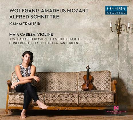 Musica da camera - CD Audio di Wolfgang Amadeus Mozart,Alfred Schnittke,Maia Cabeza
