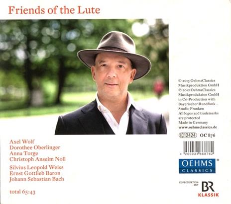 Friends of the Lute (Digipack) - CD Audio - 2