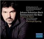 Solokantaten fur Bass - CD Audio di Johann Sebastian Bach