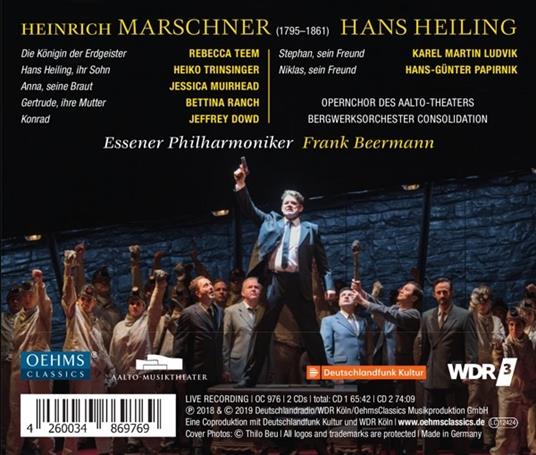 Hans Heiling - CD Audio di Heinrich August Marschner - 2