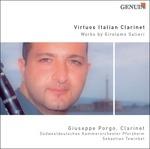 Musiche per clarinetto e orchestra - CD Audio di Girolamo Salieri,Giuseppe Porgo