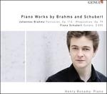 Fantasia op.116 - Rapsodie op.79 / Sonata D850 - CD Audio di Johannes Brahms,Franz Schubert