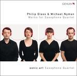 Quartetto per archi n.3 - Quartetto per sassofoni / Songs for Tony - CD Audio di Philip Glass,Michael Nyman,Sonic.art Saxophonquartett